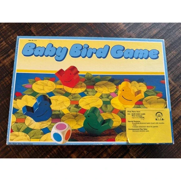 1988 Baby Bird Board Game  Ravensburger Discovery Toys Complete Great Condition