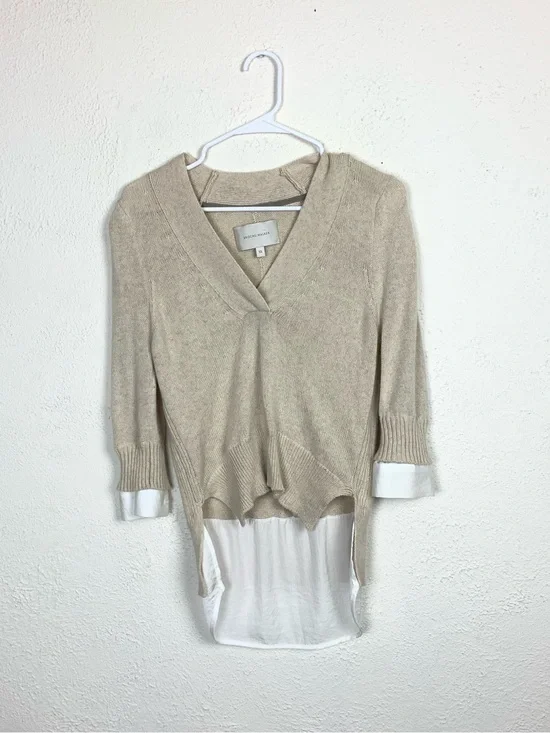 Brochu Walker The Holm Layered Vee Sweater size xs