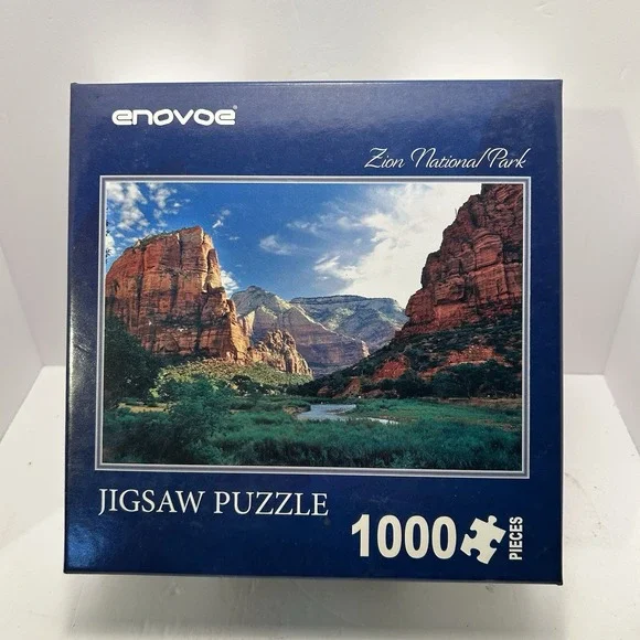 Enovoe Jigsaw Puzzle Zion National Park 1000 Pieces 27.5