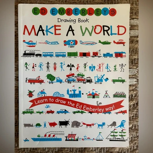 Drawing Book “Make a World” Learn to Draw Book