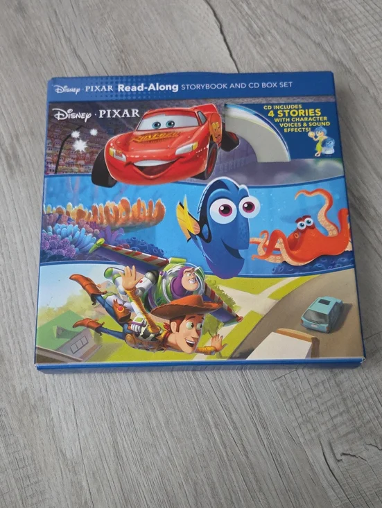 Disney Kids Read-Along Storybook & CD Set - Blue- Read Description