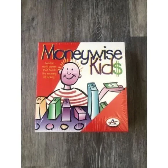 Aristoplay Moneywise Kids Game Learning Money - 2 Fun Games in One