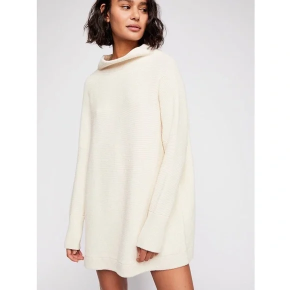 Free People Ottoman Slouchy Tunic Sweater Dress