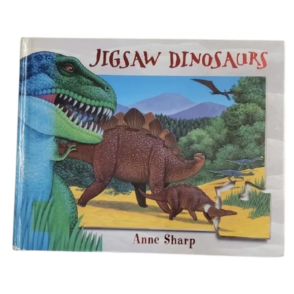 Jigsaw Dinosaurs Puzzle Book‎