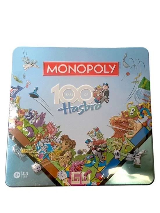 Monopoly 100th Anniversary Edition in Metal Tin Sealed NEW