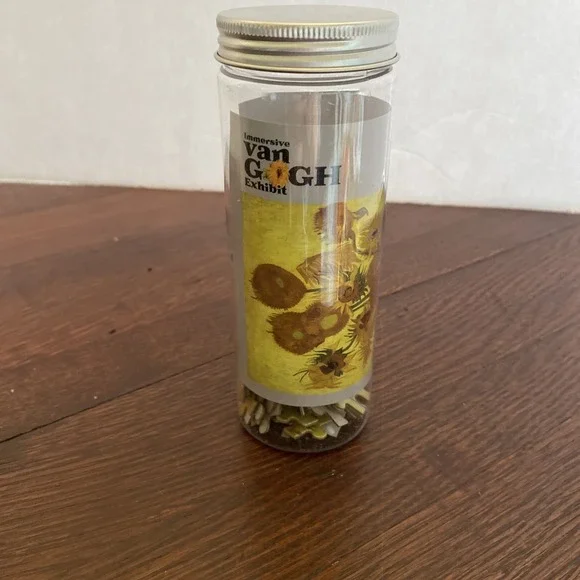 150 PIECE MINI PUZZLE VINCENT‎ VAN GOGH The Sunflower- In Tube -Sealed