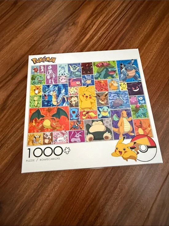 Pokémon 1000-Piece Jigsaw Puzzle - Colorful Classic Pokemon Collage