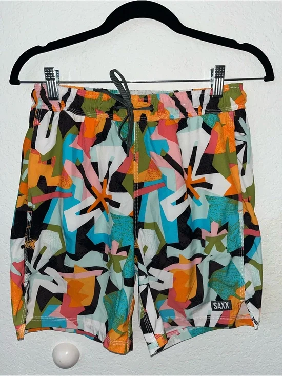 SAXX men’s oh buoy volley swim 2n1 shorts