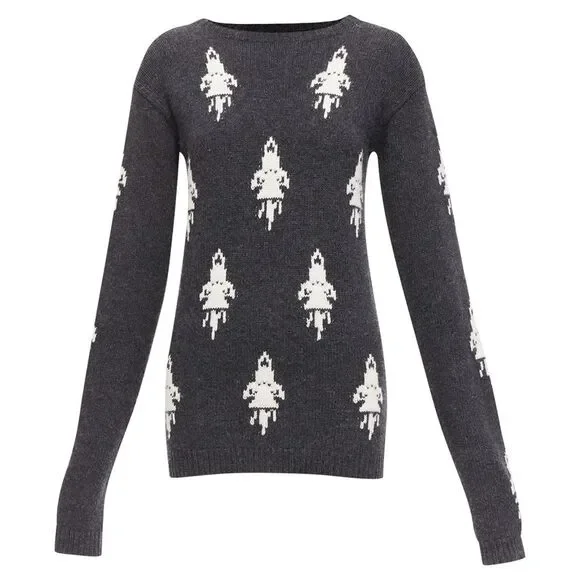 Prada 2016 Rocket Intarsia Sweater