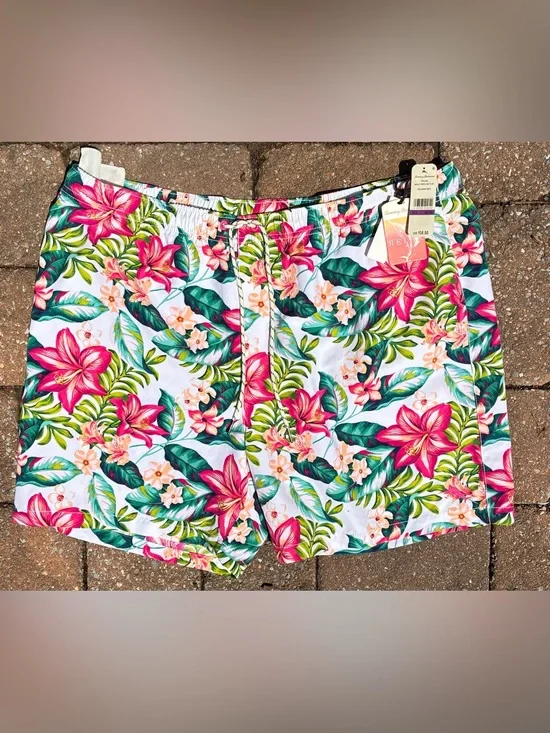 NEW Tommy Bahama Men's 2XL - XXL Naples Tropic Like it’s Hot Swim Trunks Shorts