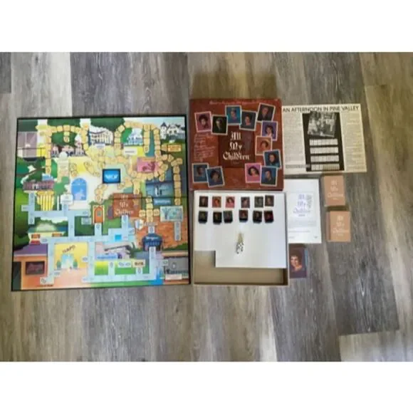 *TSR Board game All My Children Vintage 1985 Complete