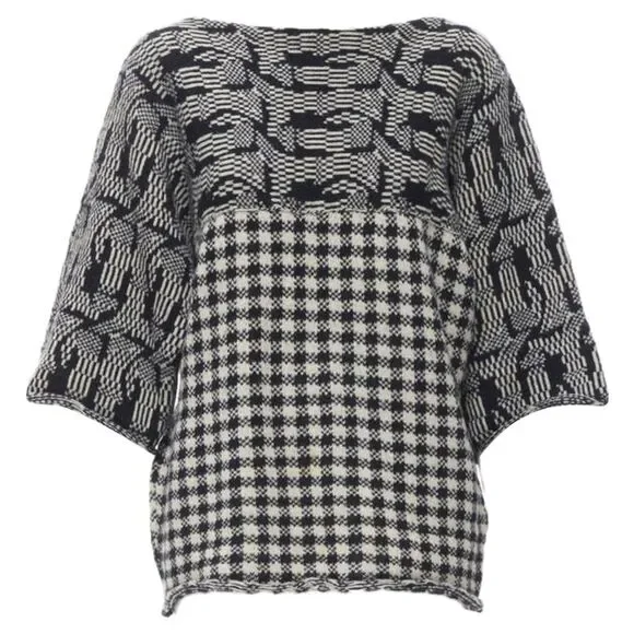 Comme Des Garcons Checker Sweater