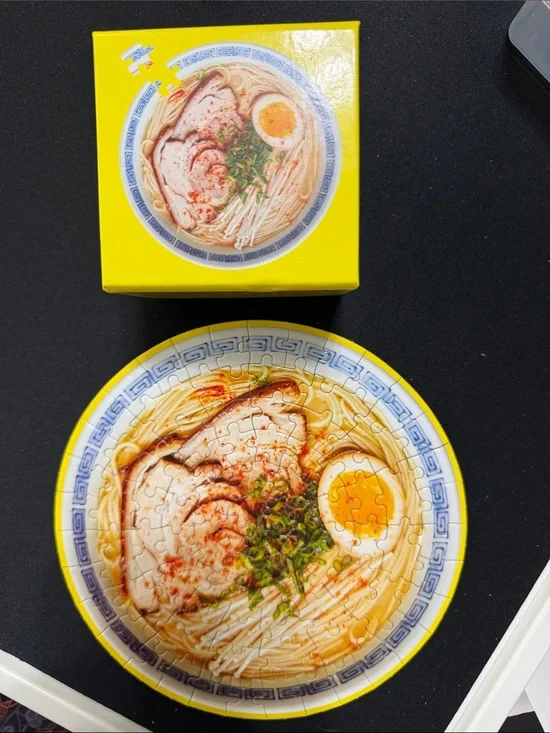 Little Puzzle Thing Tonkotsu Ramen Bowl Puzzle - 70 pc