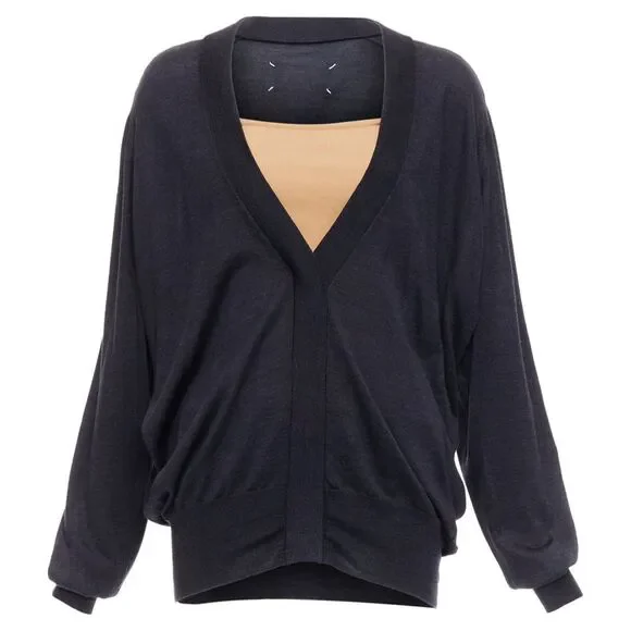 Maison Margiela 2011 Silk Layered Sweater