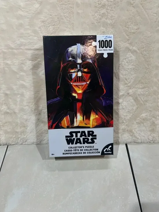 Star Wars Darth Vader 1000 Piece Collector’s Puzzle Novelty Blue Complete NIB
