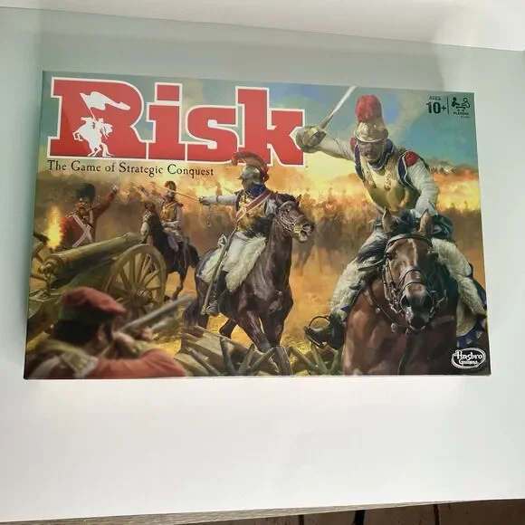 Risk The Game of Strategic Conquest Board Game Hasbro Sealed New