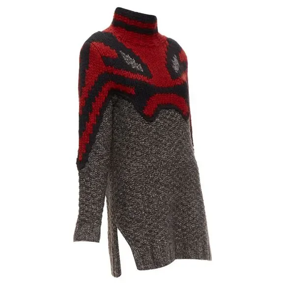 Celine Abstract Sweater Dress