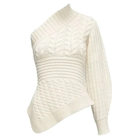 Burberry Cashmere Cable Knit Sweater