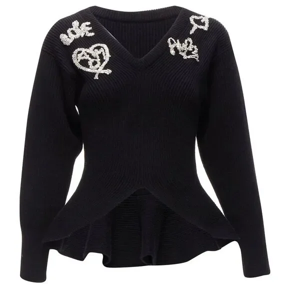 Alexander Mcqueen 2022 Embellished Sweater