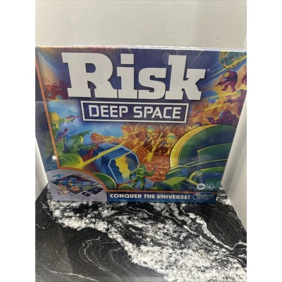 Risk Deep Space Strategy Board Game by Hasbro Conquer the Universe NEW Sealed