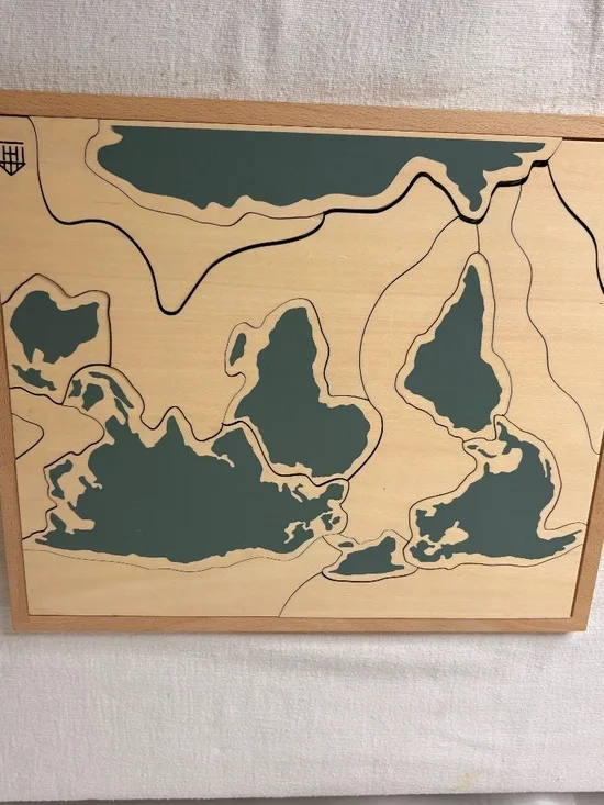 Hearth & Hand With Magnolia Wood Puzzle World Puzzle Excellent Condition