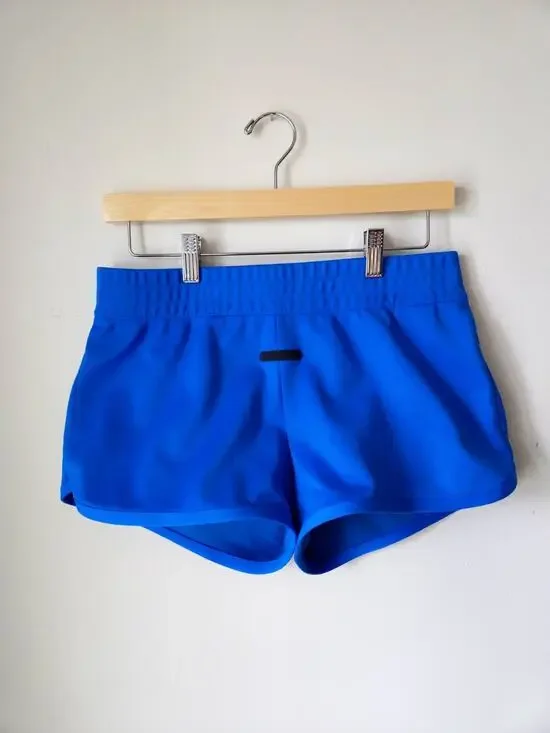 Fear Of God x Adidas Shorts Mens Athletic Medium Royal Blue Track IW8934