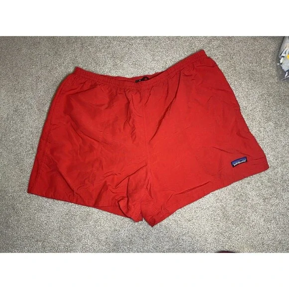 Patagonia Men's XL Red Baggies Shorts 4