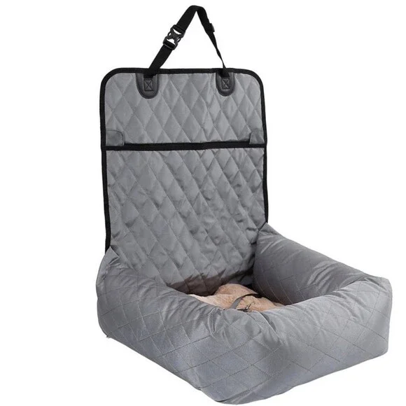 Dog Car Seat Booster 2-in-1 Pet Car seat Indoor Lounge Comfortable Cozy Couch