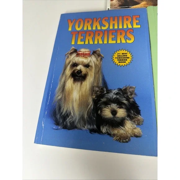 Set Of 3 Vintage Dog Info Books Yorkshire‎ T, Mini Pin, German Kerry Donnelly