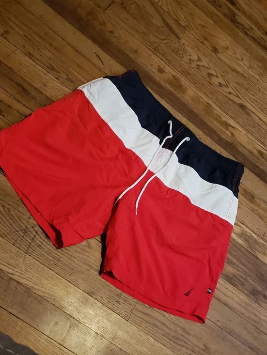 Mens Nautica Swim Shorts Size Large