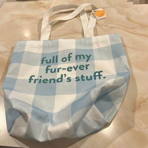 NWT FULL OF MY FUR FRIENDS STUFF Tote Bag