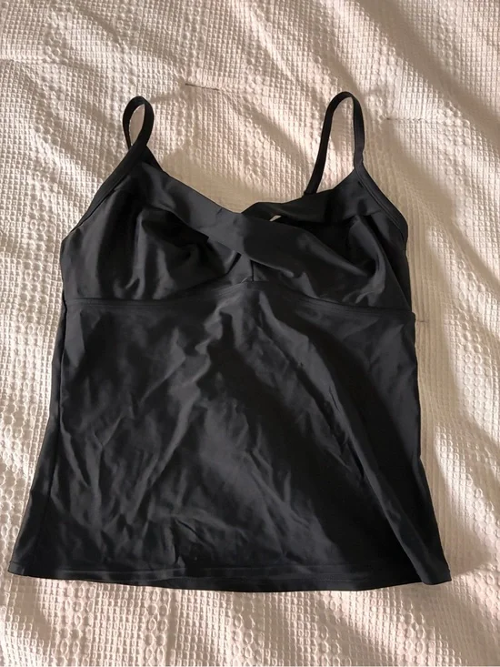 Athleta Black Women's Tankini Top, 40D/DD Tall, Fits like a 14