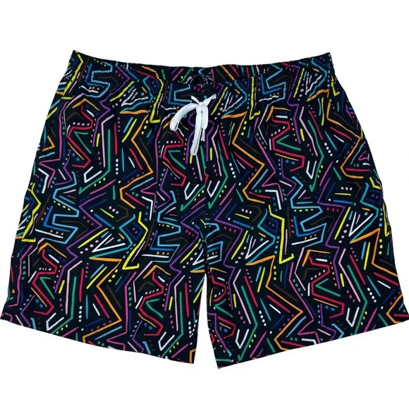 Chubbies Swim Trunks Abstract‎ Loud Print Men XXL 7