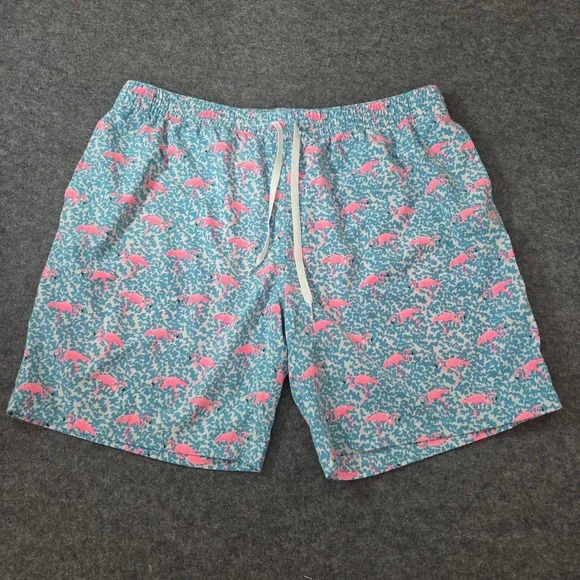 Chubbies Mens XXL Flamingo Swim Trunks Shorts 7