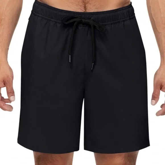 Reebok 7 inch core volley side logo trim swim trunks size XXL