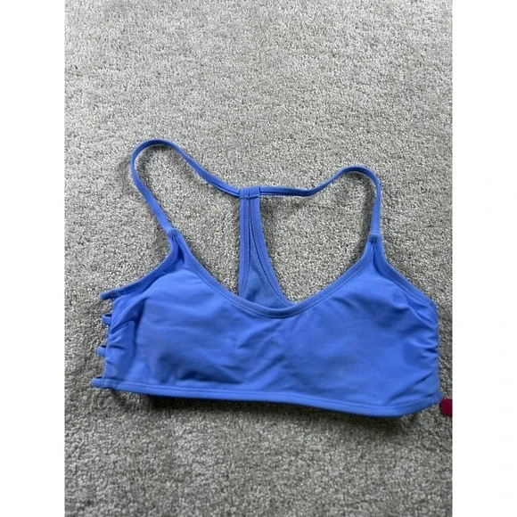 Xhilaration Swimwear Women's Blue Medium Nylon‎ Spandex Top