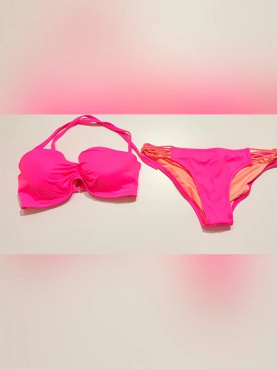 Victoria's Secret Hot Pink Two-Piece Bikini