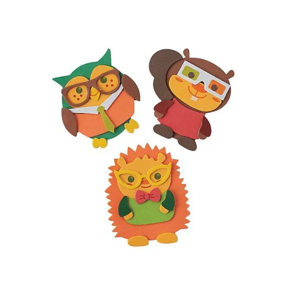 DIY Craft Kit: Foam Nerdy fall Critter