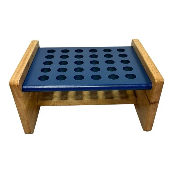 Wood Scissor Or Paint Brush Holder 30 Holes Good for teachers