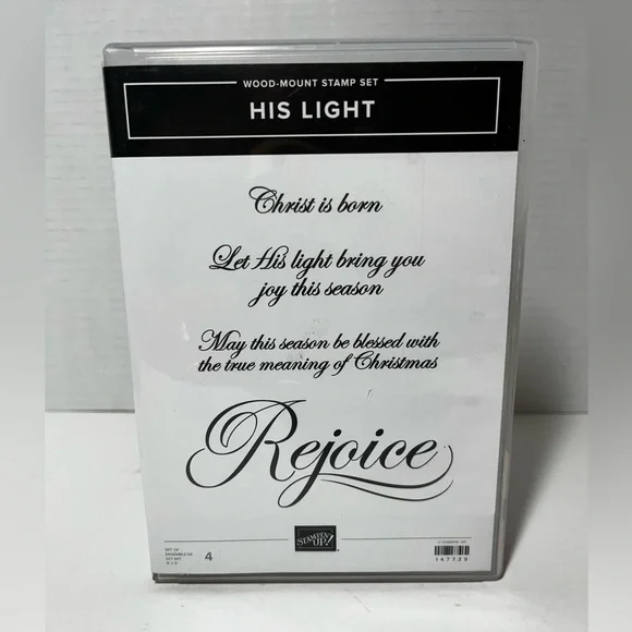 Stampin’ Up! His Light Stamp Set