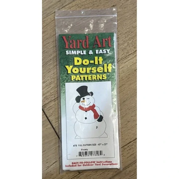 Vintage Yard‎ Art Do It Yourself - #78 - Frosty - 47