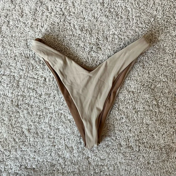 Tribe Kelley Tan Swimsuit Bottoms | S