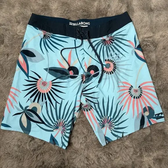 Billabong Sundays Airlite Trunks Mens Sky Blue Size 32