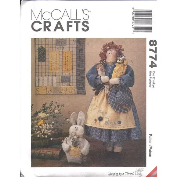 McCalls Sewing Pattern 8774 Craft 19