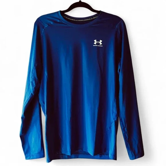 Under armour men's rash guard royal blue 2XL EUC