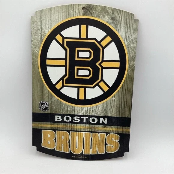 Boston Bruins NHL Wood Sign by Wincraft‎ 11
