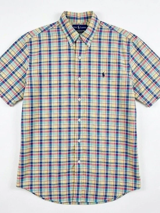 Ralph lauren boys short sleeve button down
