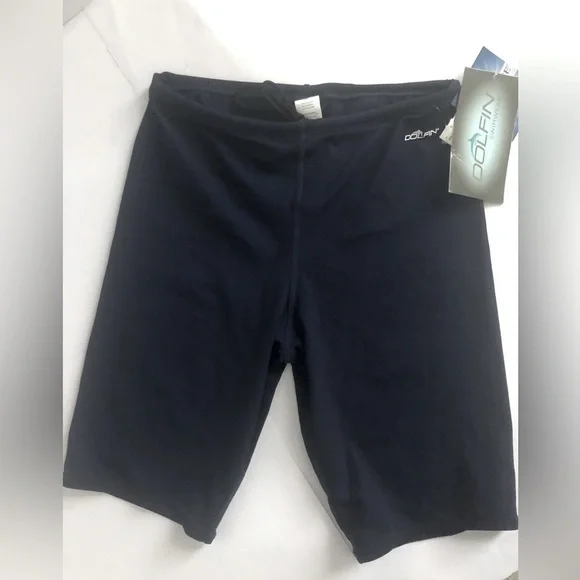DOLFIN Swimwear Jammer Navy Trunks NWT Men’s Size 34