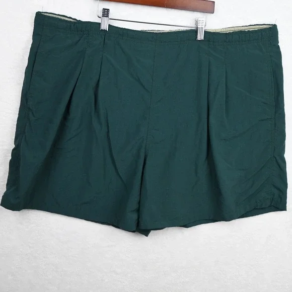 Bimini Bay Outfitters Swim Trunks Mens XL Green Mesh Liner Cargo Pocket