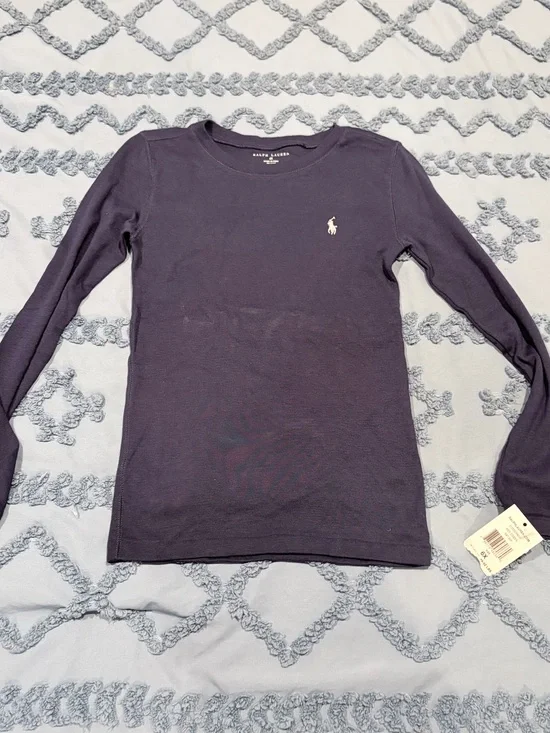 Ralph Lauren Kids Tee in Navy NWT 6X